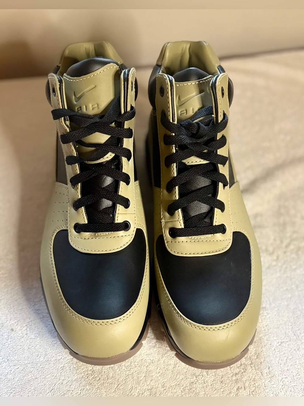 Mens Sz 13 Nike Air Max Goadome Black Olive Sesame Sneakerboot Shoes FZ1314-001 - Picture 4 of 9